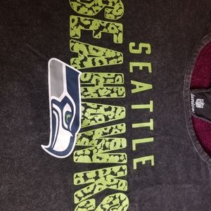 SEATTLE SEAHAWKS RAZORBACK SHIRT